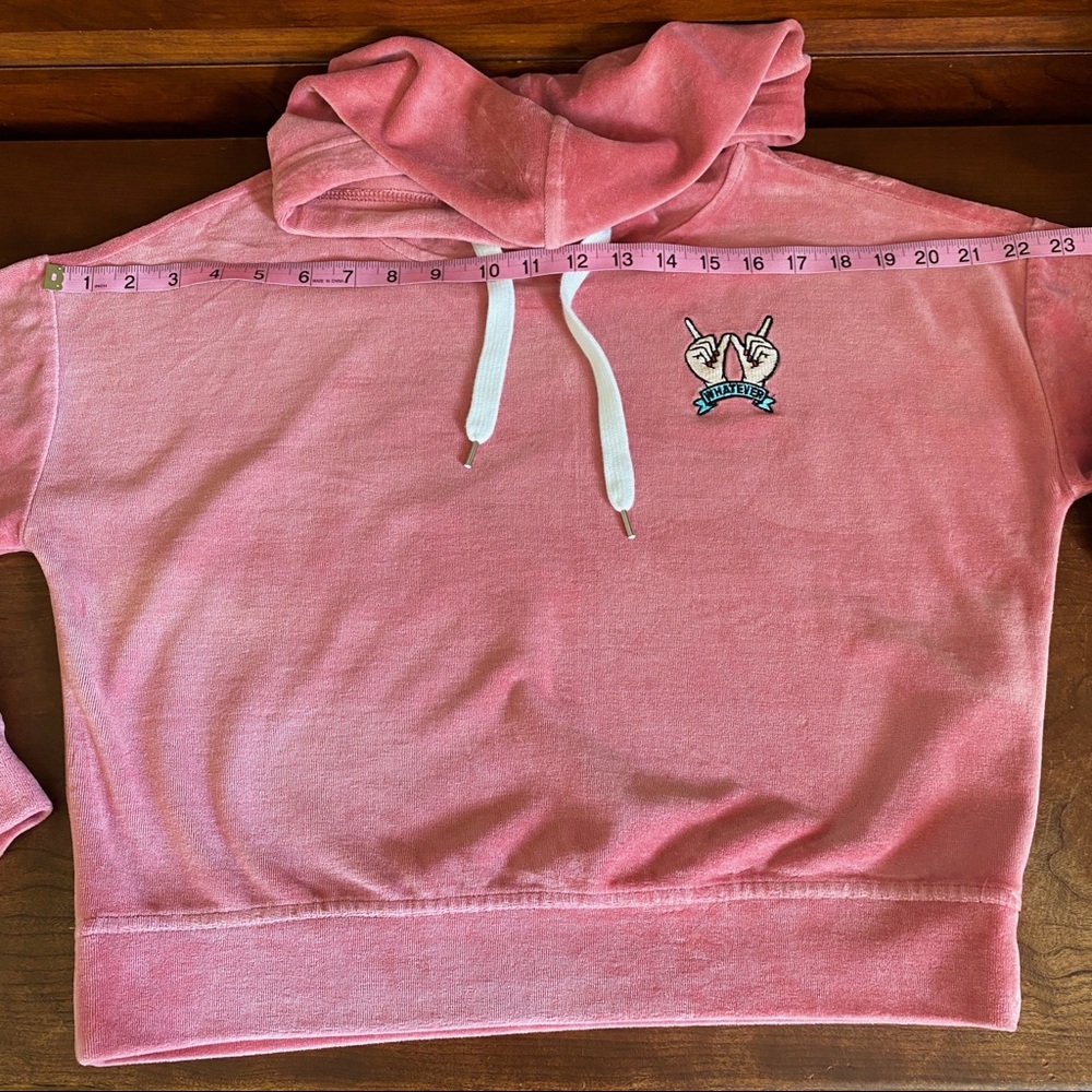 Forever 21 Solid Pullover Hoodie in Rose Pink - Picture 13 of 14
